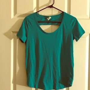 Victoria Secret Pink open back tank green size xs